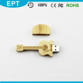 Forma de guitarra Woode Personalizar Logotipo Unidad flash USB (TW071)